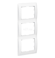 Рамка 3 поста Legrand 771007 Galea Life, білий