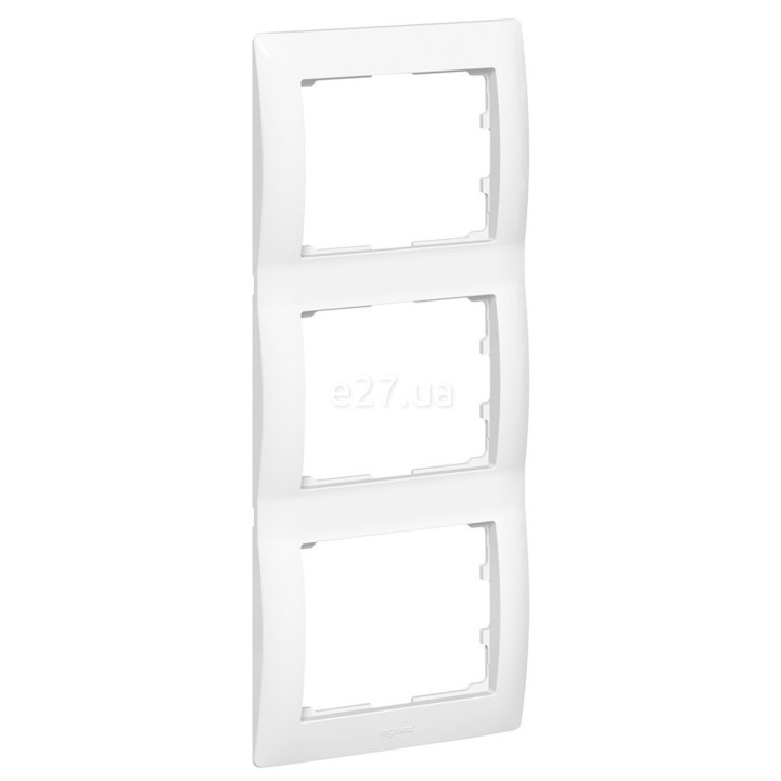 Рамка 3 поста Legrand 771007 Galea Life, білий · Legrand · legrand-771007