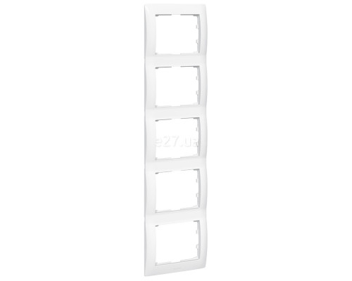 Рамка 5 постів Legrand 771009 Galea Life, білий