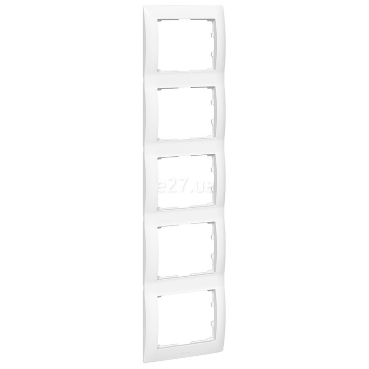Рамка 5 постів Legrand 771009 Galea Life, білий · Legrand · legrand-771009