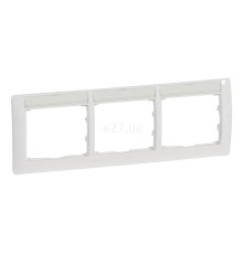 Рамка 3 поста Legrand 771015 Galea Life, білий