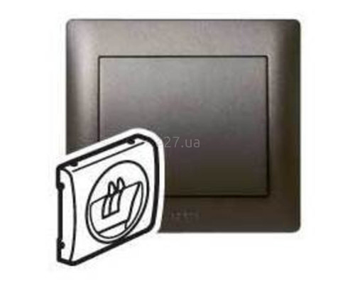 Лицьова панель Legrand 771200 Galea Life, dark bronze