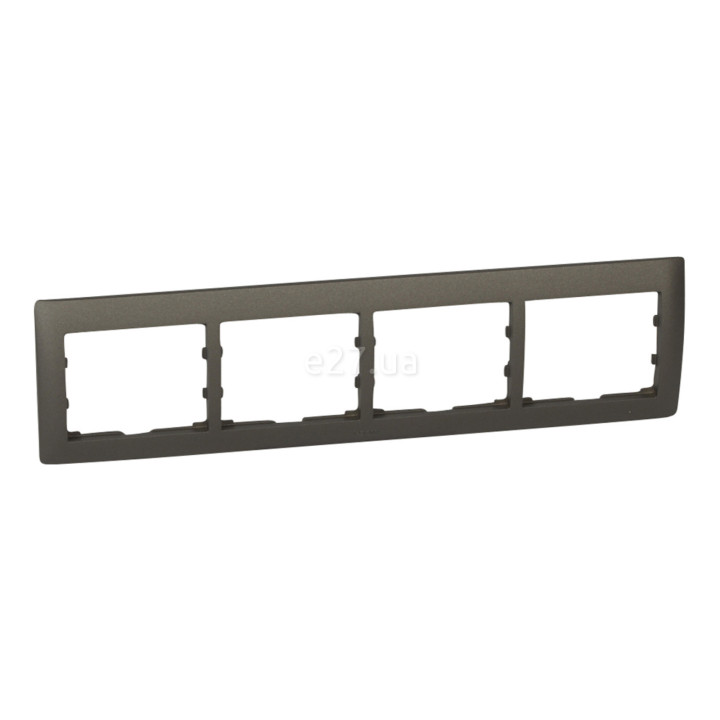 Рамка 4 поста Legrand 771204 Galea Life, dark bronze · Legrand · legrand-771204