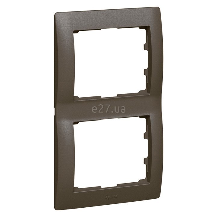 Рамка 2 поста Legrand 771206 Galea Life, dark bronze · Legrand · legrand-771206