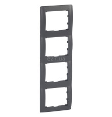 Рамка 4 поста Legrand 771208 Galea Life, dark bronze