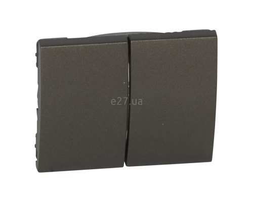 Лицьова панель Legrand 771212 Galea Life, dark bronze