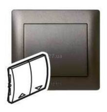 Лицьова панель Legrand 771214 Galea Life, dark bronze