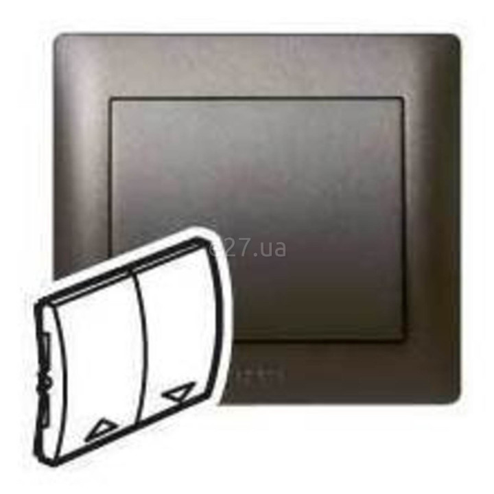 Лицьова панель Legrand 771214 Galea Life, dark bronze · Legrand · legrand-771214