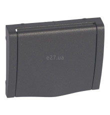 Лицьова панель Legrand 771222 Galea Life, dark bronze