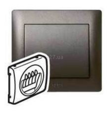 Лицьова панель Legrand 771225 Galea Life, dark bronze