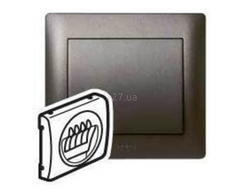 Лицьова панель Legrand 771225 Galea Life, dark bronze