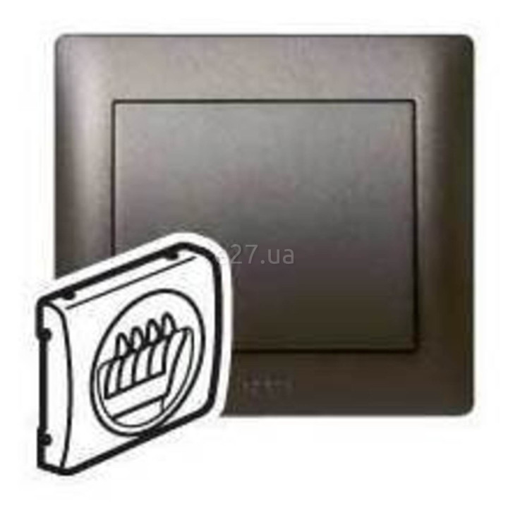 Лицьова панель Legrand 771225 Galea Life, dark bronze · Legrand · legrand-771225