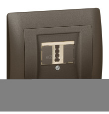 Лицьова панель Legrand 771242 Galea Life, dark bronze