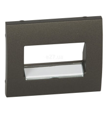 Лицьова панель Legrand 771275 Galea Life, dark bronze