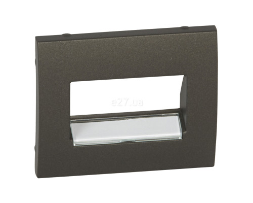 Лицьова панель Legrand 771275 Galea Life, dark bronze
