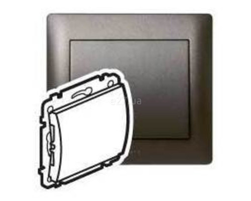 Заглушка Legrand 771278 Galea Life, dark bronze