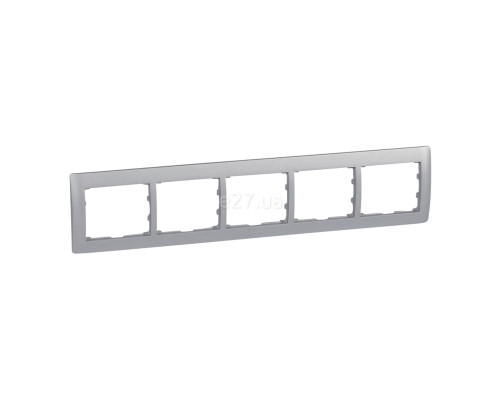 Рамка 5 постів Legrand 771305 Galea Life, алюміній