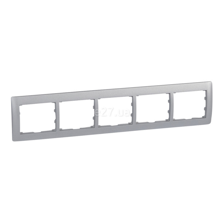 Рамка 5 постів Legrand 771305 Galea Life, алюміній · Legrand · legrand-771305