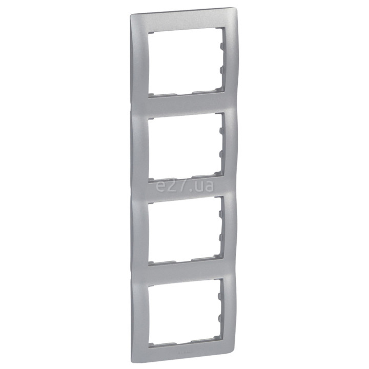 Рамка 4 поста Legrand 771308 Galea Life, алюміній · Legrand · legrand-771308