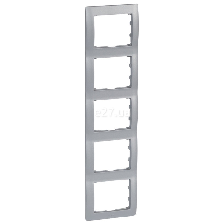 Рамка 5 постів Legrand 771309 Galea Life, алюміній · Legrand · legrand-771309