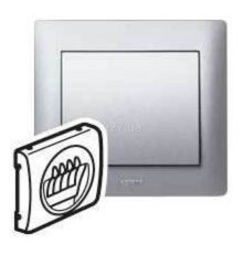 Лицьова панель Legrand 771325 Galea Life, алюміній