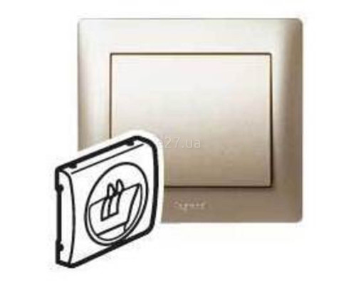 Лицьова панель Legrand 771400 Galea Life, титан