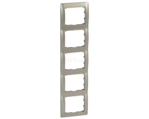 Рамка 5 постів Legrand 771409 Galea Life, титан