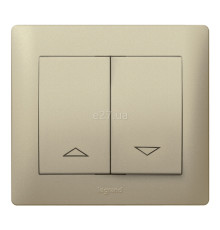 Лицьова панель Legrand 771414 Galea Life, титан