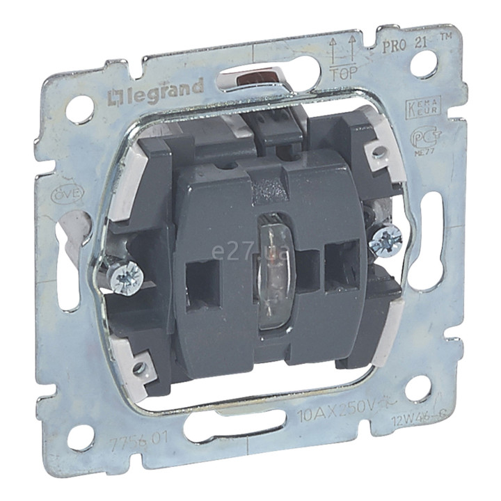 Вимикач 1-клавішний Legrand 775601 Galea Life · Legrand · legrand-775601
