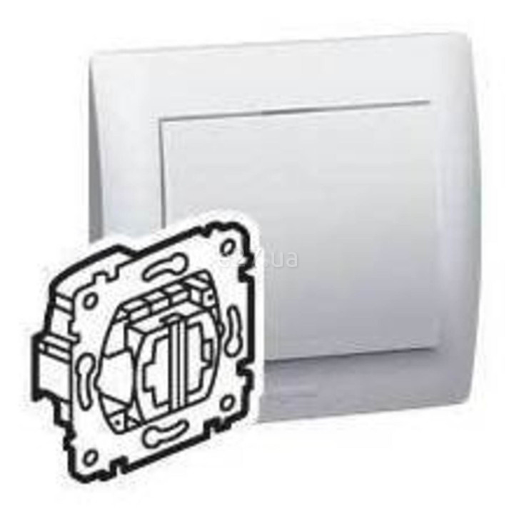 Перемикач прохідний 2-клавішний Legrand 775608 Galea Life, білий · Legrand · legrand-775608