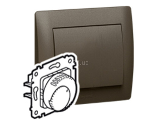 Термостат Legrand 775684 Galea Life, dark bronze