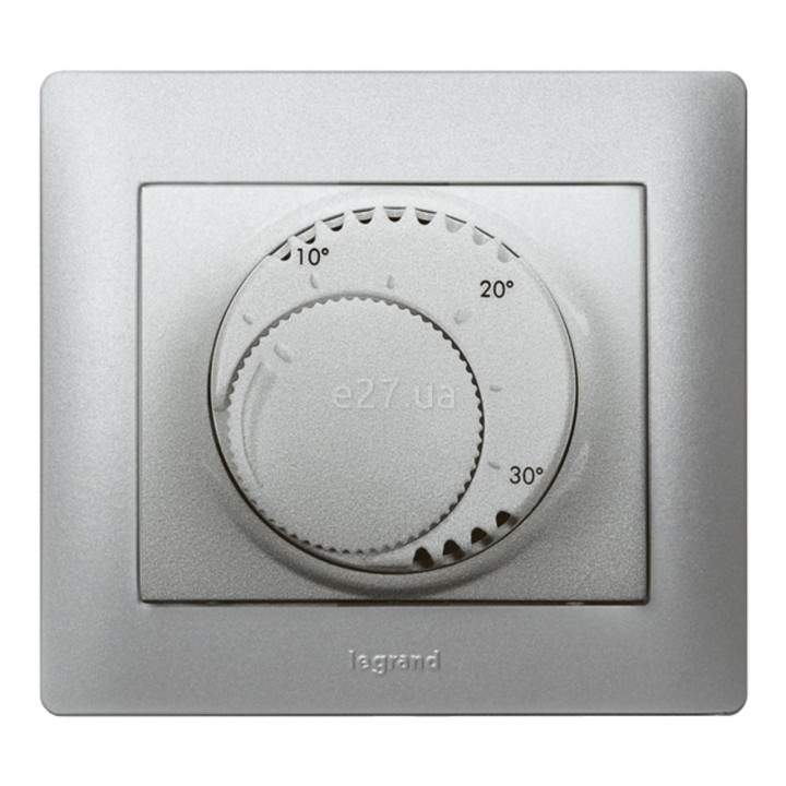 Термостат Legrand 775685 Galea Life, алюміній · Legrand · legrand-775685