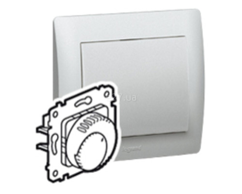 Термостат Legrand 775689 Galea Life, алюміній