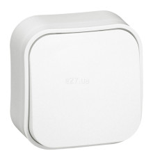 Вимикач 1-клавішний Legrand 782400 Quteo, білий