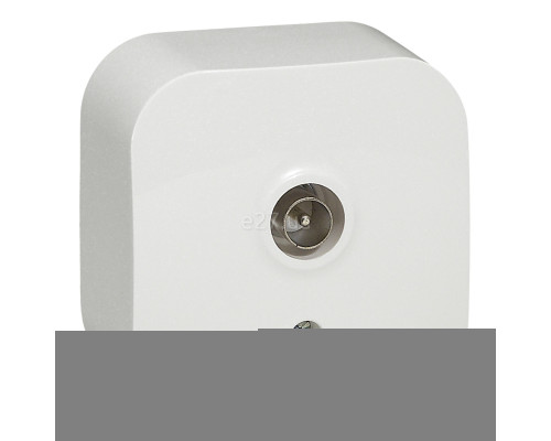 Розетка TV одиночна Legrand 782415 Quteo, білий