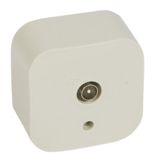 Розетка TV одиночна Legrand 782445 Quteo, слонова кістка
