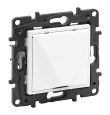 Кабельний вивід Legrand 863129 Niloe Step, білий, пластик, для врізного монтажу