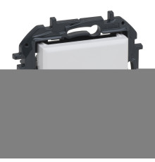 Розетка комп'ютерна Legrand 863159B NILOE STEP Розетка інформаційна RJ45 CAT5e UTP, колір Білий, білий, для врізного монтажу