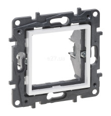 Адаптер Legrand 863189 Niloe Step Mosaic, білий, пластик