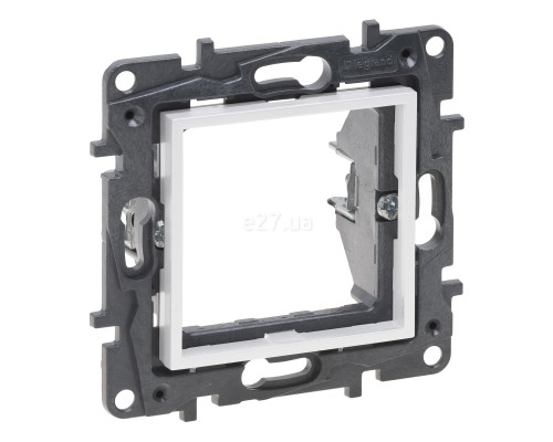 Адаптер Legrand 863189 Niloe Step Mosaic, білий, пластик