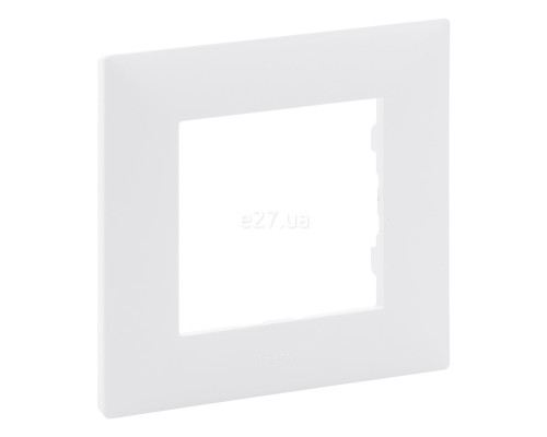 Рамка 1 пост Legrand 863191 Niloe Step, білий, пластик