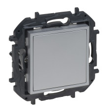 Заглушка Legrand 863300B NILOE STEP Заглушка, колір Алюміній, алюміній, для врізного монтажу