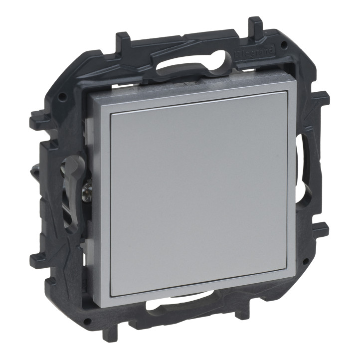 Заглушка Legrand 863300B NILOE STEP Заглушка, колір Алюміній, алюміній, для врізного монтажу · Legrand · legrand-863300b