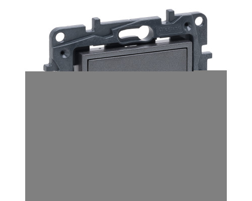 Заглушка Legrand 863400 Niloe Step, сталь, пластик, для врізного монтажу