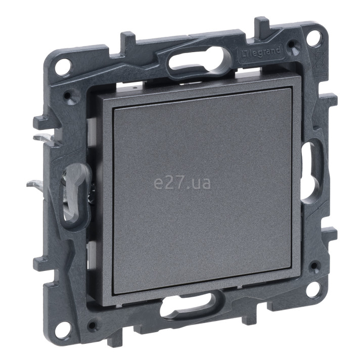 Заглушка Legrand 863400 Niloe Step, сталь, пластик, для врізного монтажу · Legrand · legrand-863400