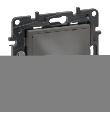 Кабельний вивід Legrand 863429 Niloe Step, сталь, пластик, для врізного монтажу
