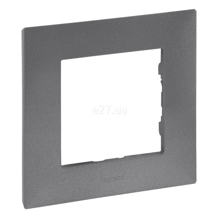 Рамка 1 пост Legrand 863491 Niloe Step, сталь, пластик · Legrand · legrand-863491