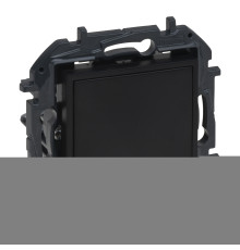 Заглушка Legrand 863500B NILOE STEP Заглушка, колір Чорний, чорний, для врізного монтажу