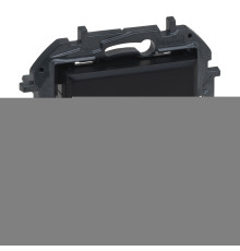Розетка комп'ютерна Legrand 863560B NILOE STEP Розетка інформаційна 2XRJ45 CAT5e UTP, колір Чорний, чорний, для врізного монтажу