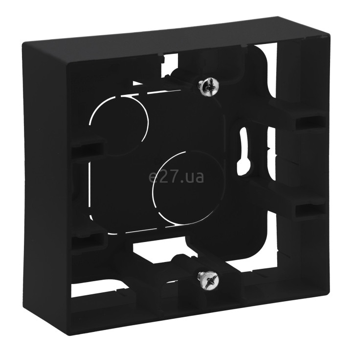 Коробка для зовнішнього монтажу Legrand 863597 Niloe Step, чорний, пластик · Legrand · legrand-863597